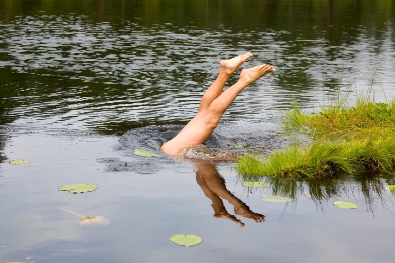 Waldweiher in Fließ